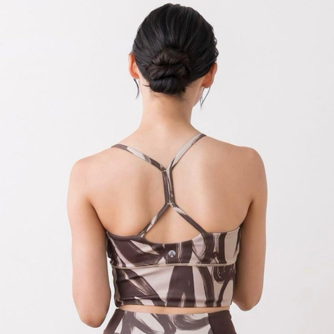 完売　新品　紙タグ付き　SUKALAハートプリントブラトップ M