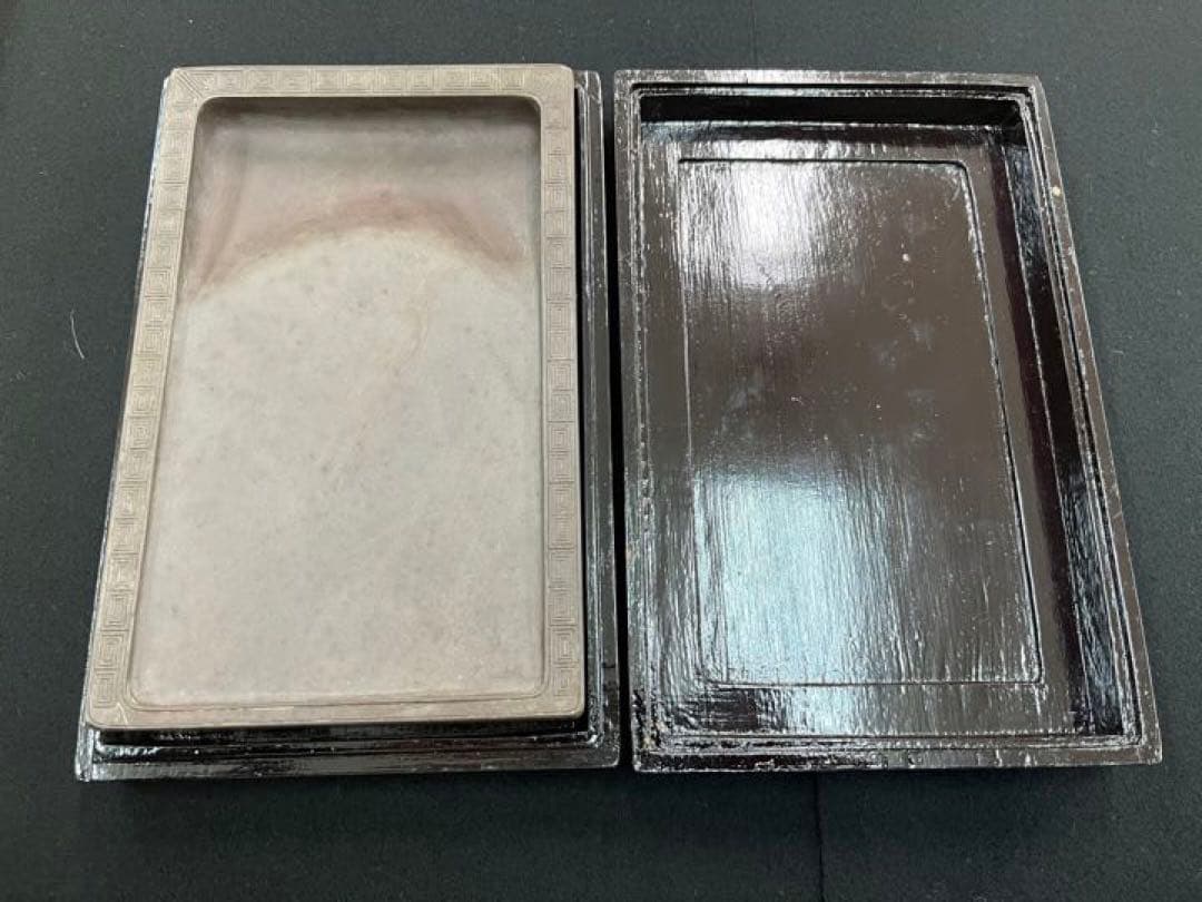 【漢字条幅用におススメ☆彡】宋坑端渓硯　角型　8インチ