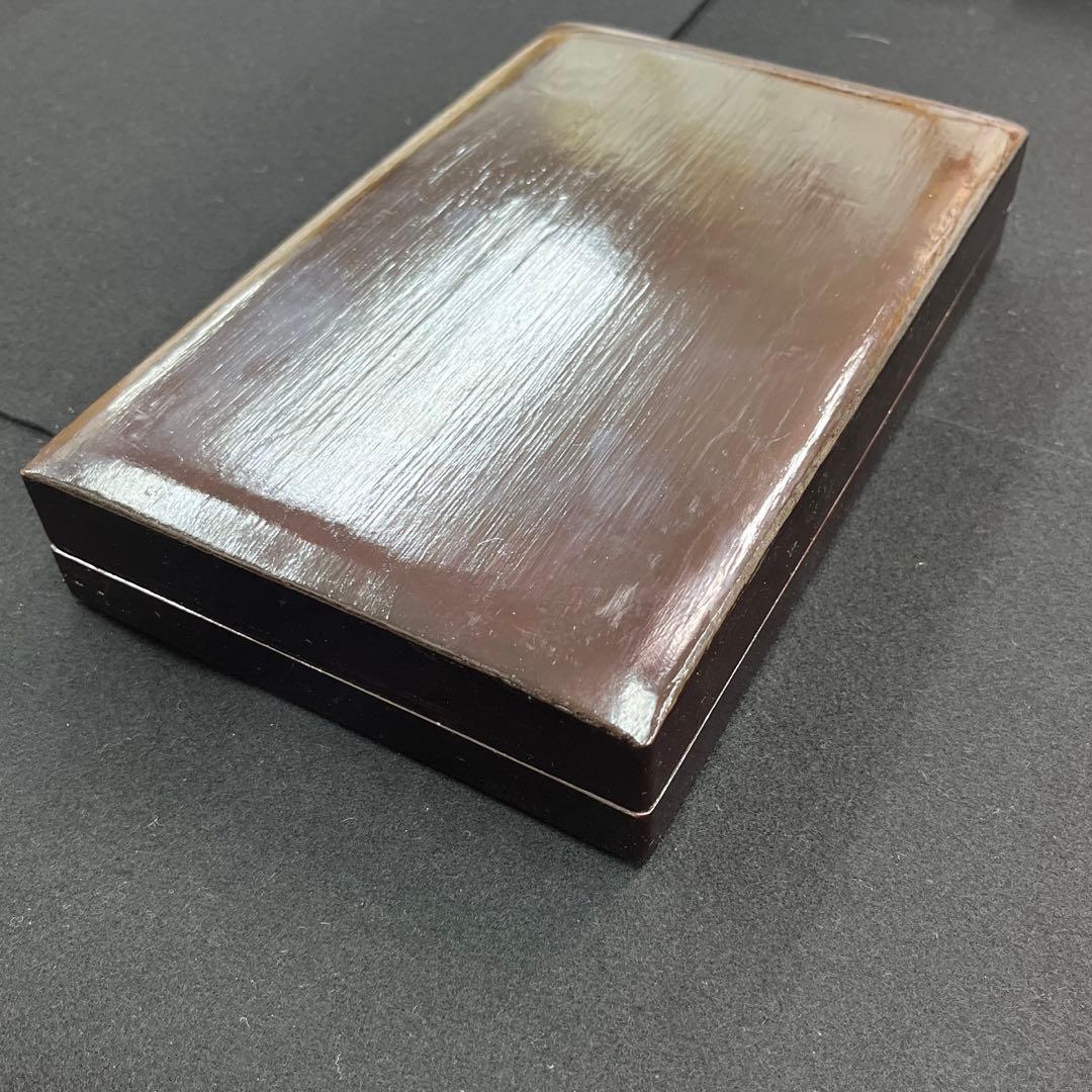 【漢字条幅用におススメ☆彡】宋坑端渓硯　角型　8インチ