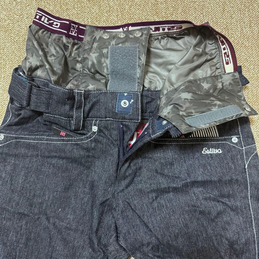 【超美品】エスティボ　スノーボードウェア上下セット 【Sサイズ】