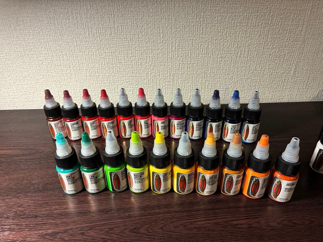 ETERNAL INK タトゥーインク 25色セット