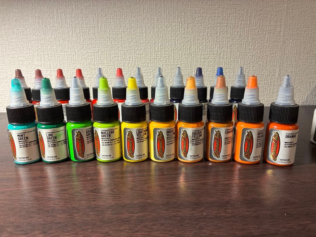 ETERNAL INK タトゥーインク 25色セット