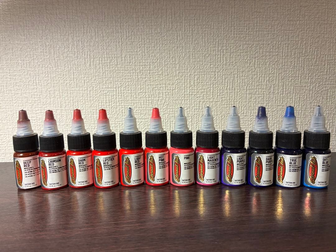 ETERNAL INK タトゥーインク 25色セット