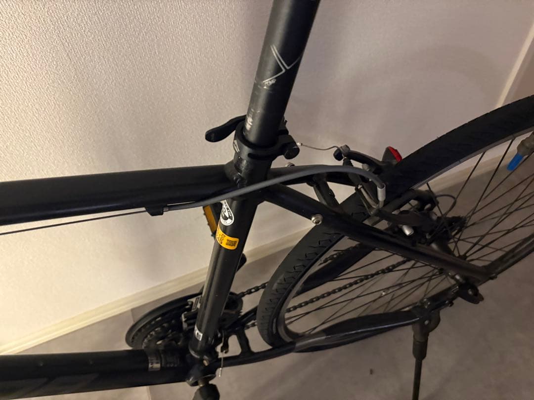 OSSOオッソ 700C アルミ シマノ7速 500mm クロスバイク