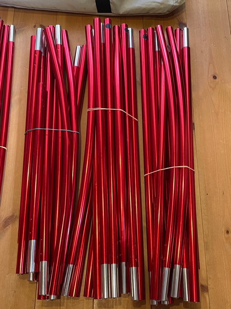 スノーピーク　ランドロックアイボリーレッドフレーム2019雪峰祭限定