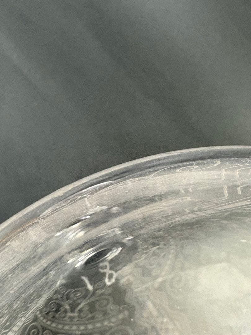 アンティークバカラ最上級グラヴュール装飾リド大型デキャンタ刻印有り。