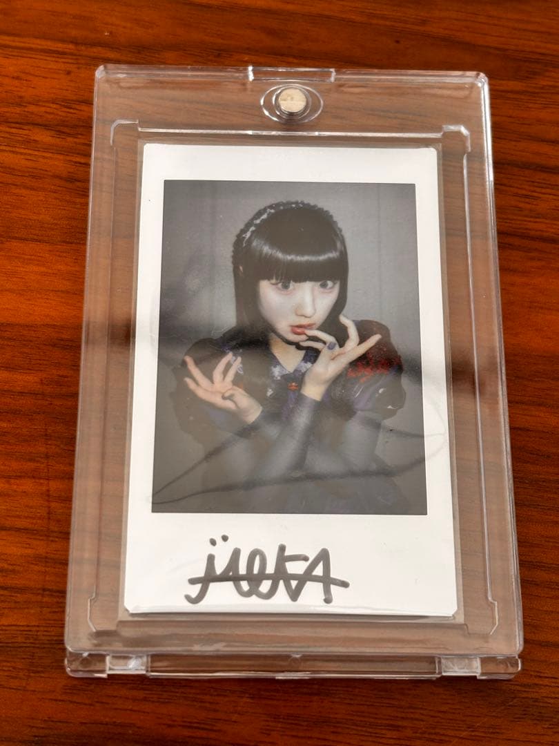 ファントムシータ　百花　直筆サイン入りチェキ