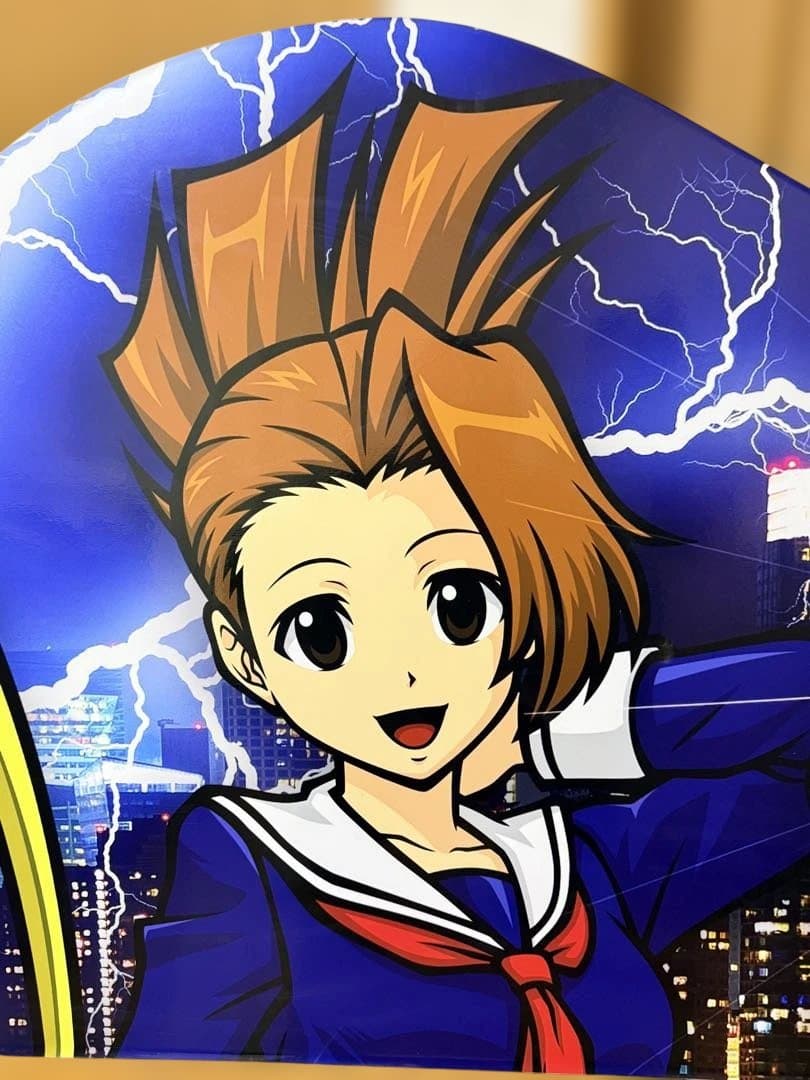 押忍！番長シリーズ 特大 等身大 両面 販促パネル　喧嘩番長 乙女/大都技研