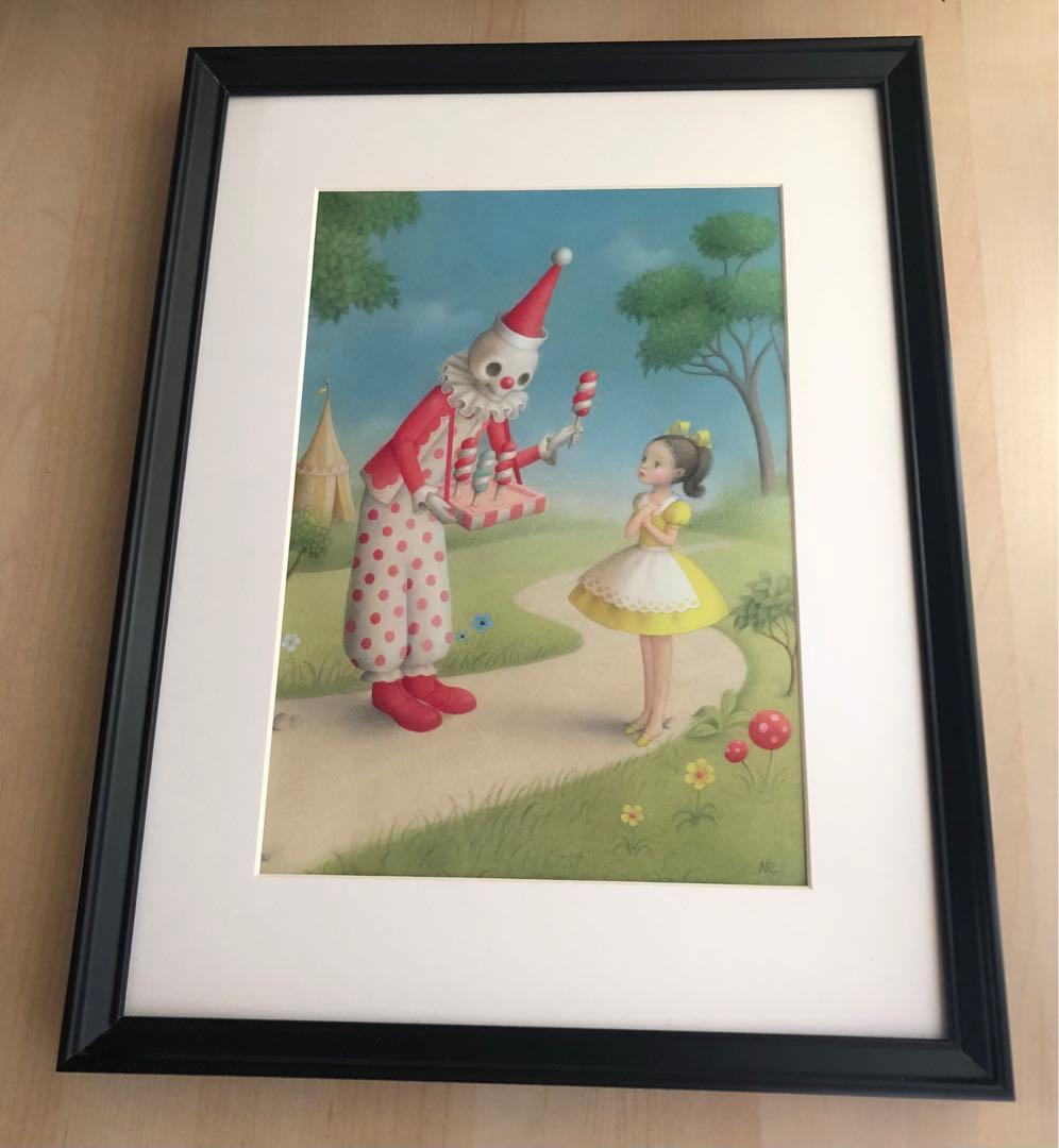 PK額装品 ニコレッタチェッコリィ Nicoletta ceccoli サイン