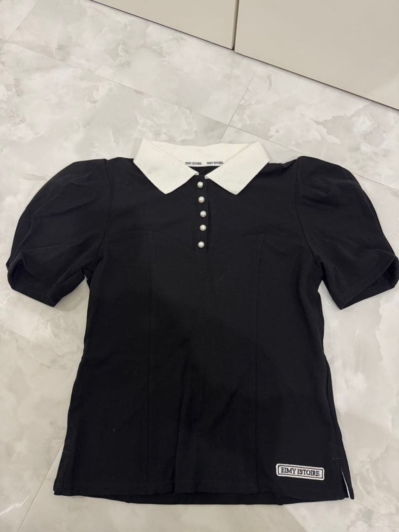 【完売品】eimygolf ビスチェシームポロシャツ