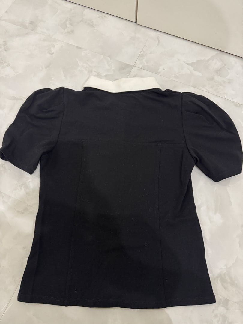 【完売品】eimygolf ビスチェシームポロシャツ