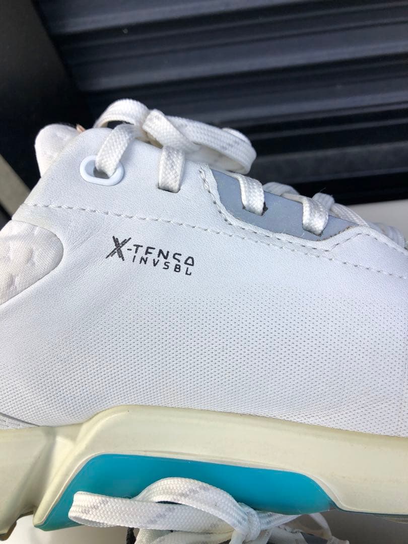 325番超美品ECCO XTENCAゴルフシューズ38 24.0cmスパイクレス