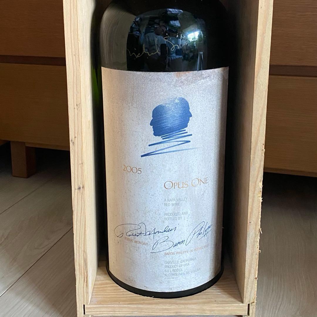 新宿手渡し限定‼️【超特大】オーパス ワン 2005 Opus One 空瓶