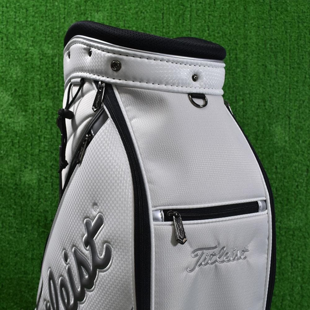 和*ん様 Titleist/タイトリスト ゴルフ キャディバッグ９型【ホワイト】