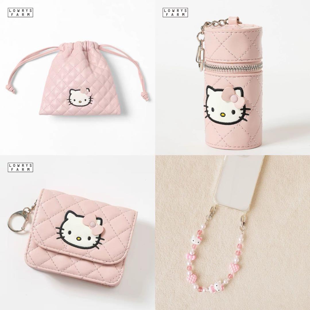 新品未開封　ローリーズファーム ハローキティ キルティング ピンク まとめ売り