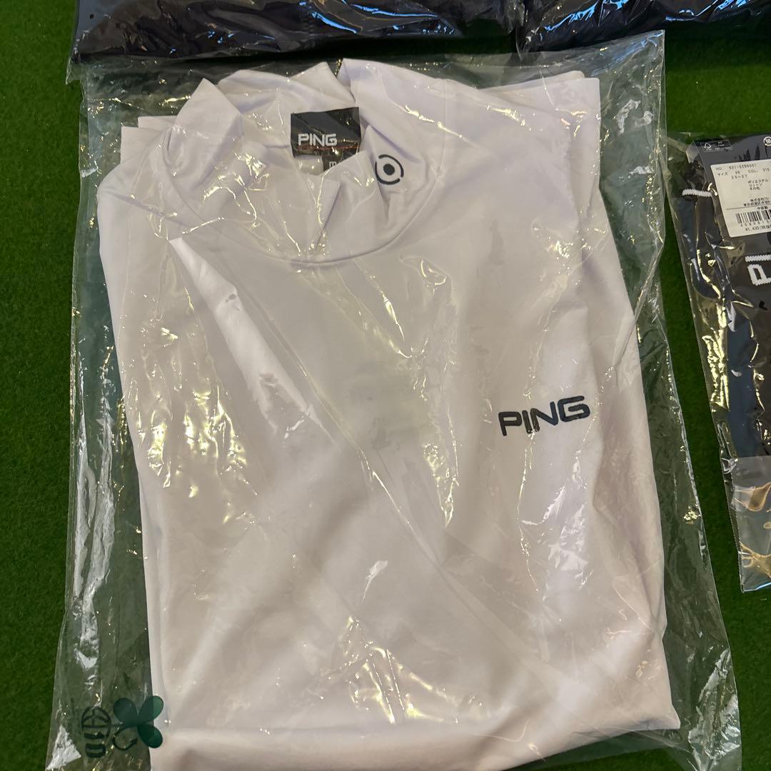 PING ピン　ゴルフウェア3点セット　お正月福袋 サイズM