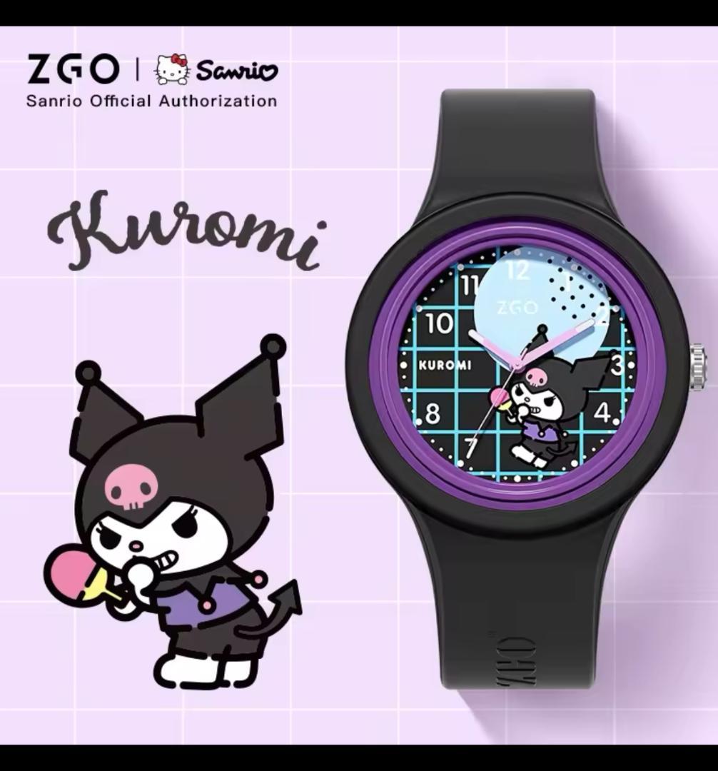 クロミちゃん アナログ ブラック 腕時計 限定 海外 コラボ