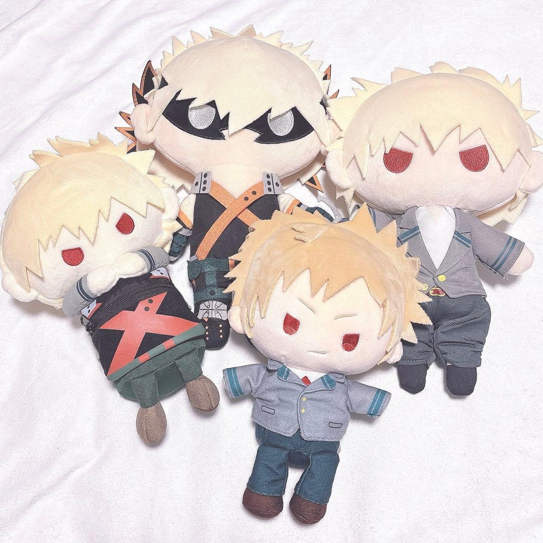 僕のヒーローアカデミア　ヒロアカ　爆豪勝己　JF2019限定　ぬいぐるみ　ポーチ