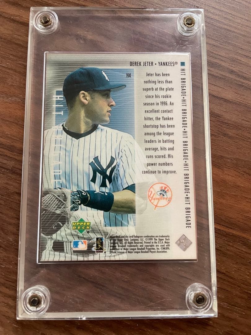 ☆激レア☆【upper deck】hit brigade DEREK JETER