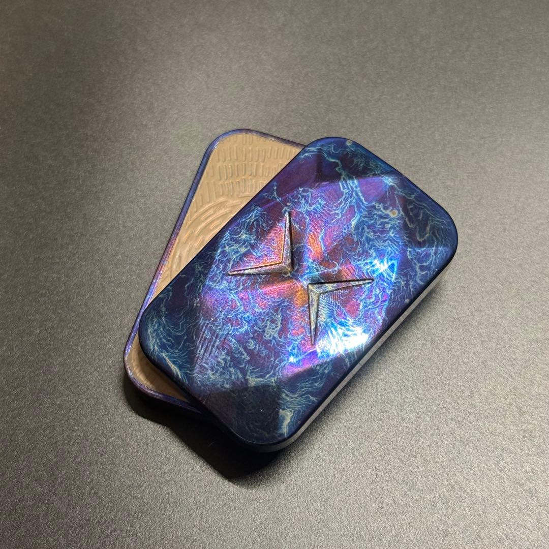 「正規品」ZD EDC フィジェットトイ　無限位音叉　Ti製 値下げ不可