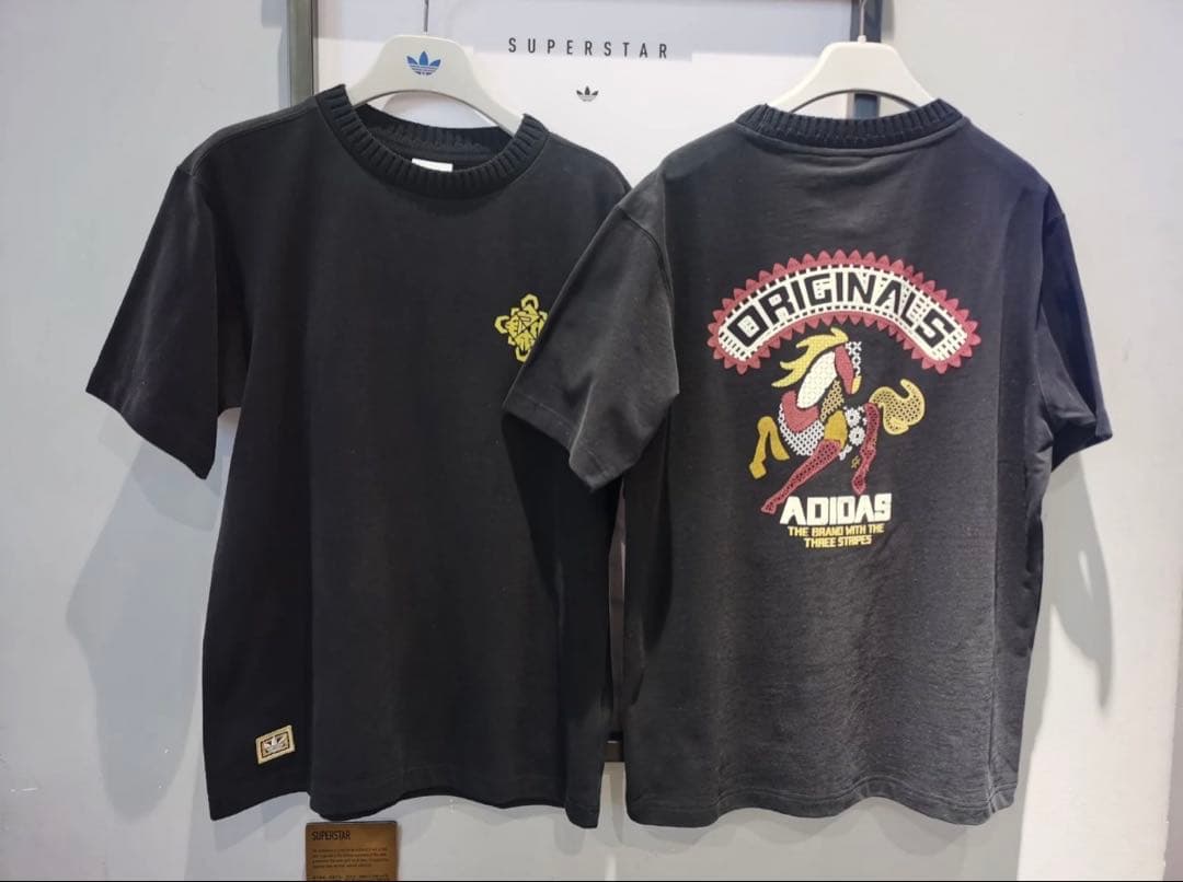 新品2XL Adidas FW25 CNY 馬年限定 半袖Tシャツ KT0714