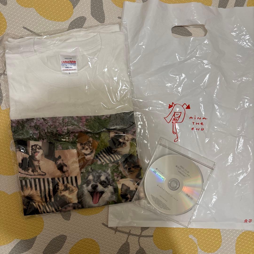 アイナ・ジ・エンド 12.20「nukariari」ライブ特典Tシャツ等