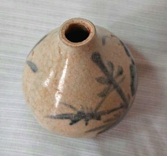 古伊万里染付小壺A355