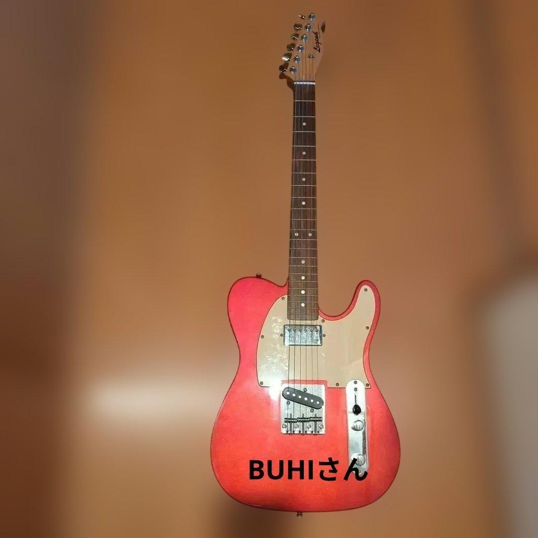 レッド テレキャスタータイプ エレキギター セット
