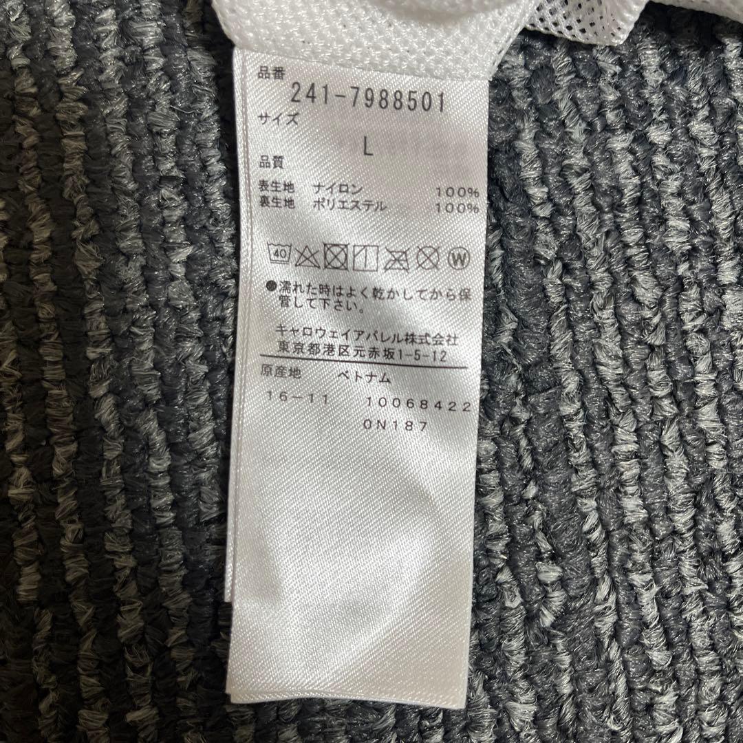 Callaway レインウェア Lサイズ ネイビー　キャロウェイキャップ付き