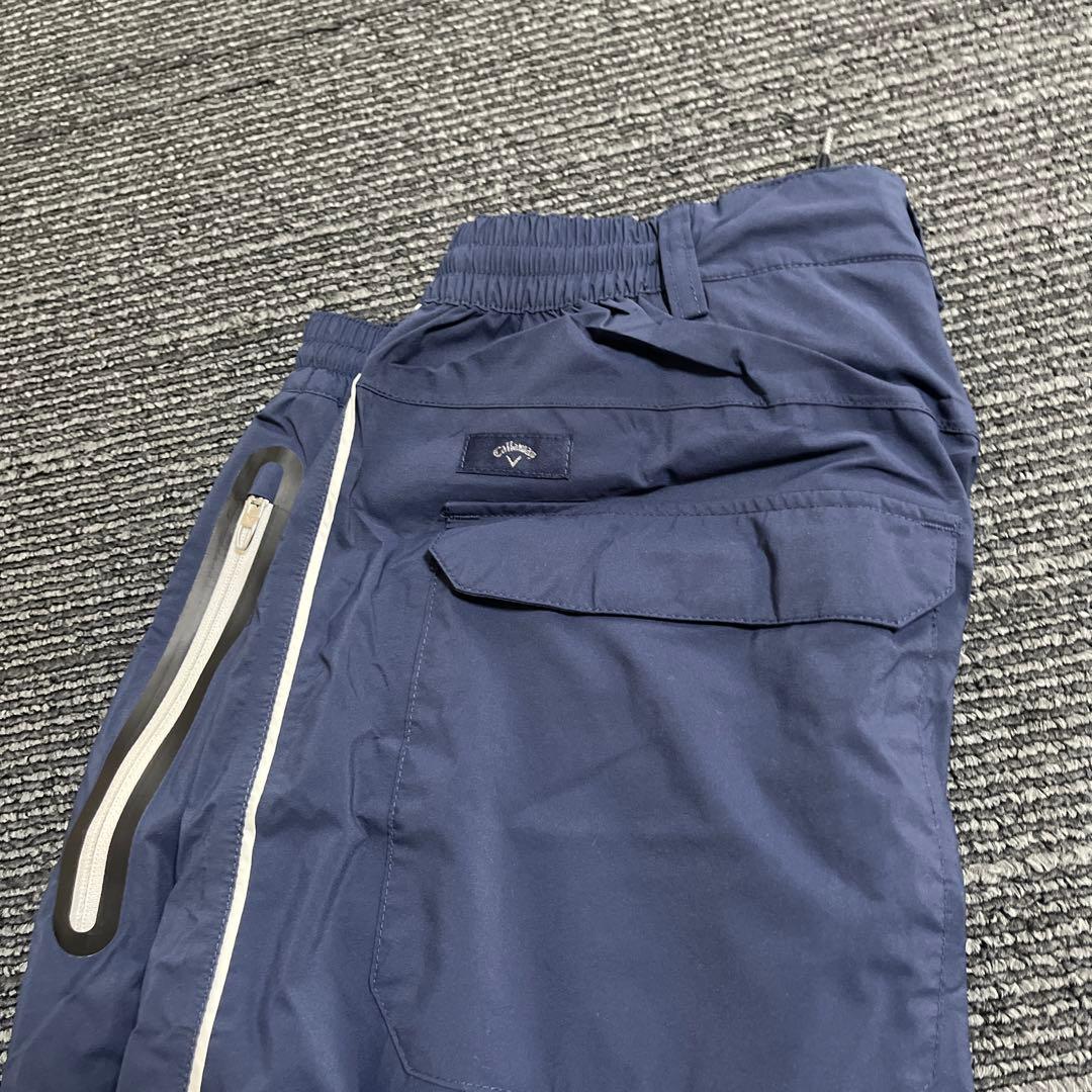 Callaway レインウェア Lサイズ ネイビー　キャロウェイキャップ付き