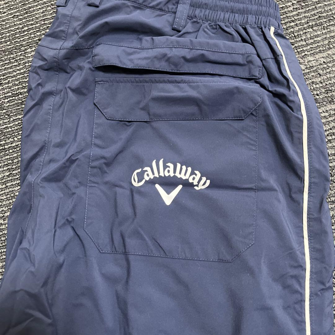 Callaway レインウェア Lサイズ ネイビー　キャロウェイキャップ付き