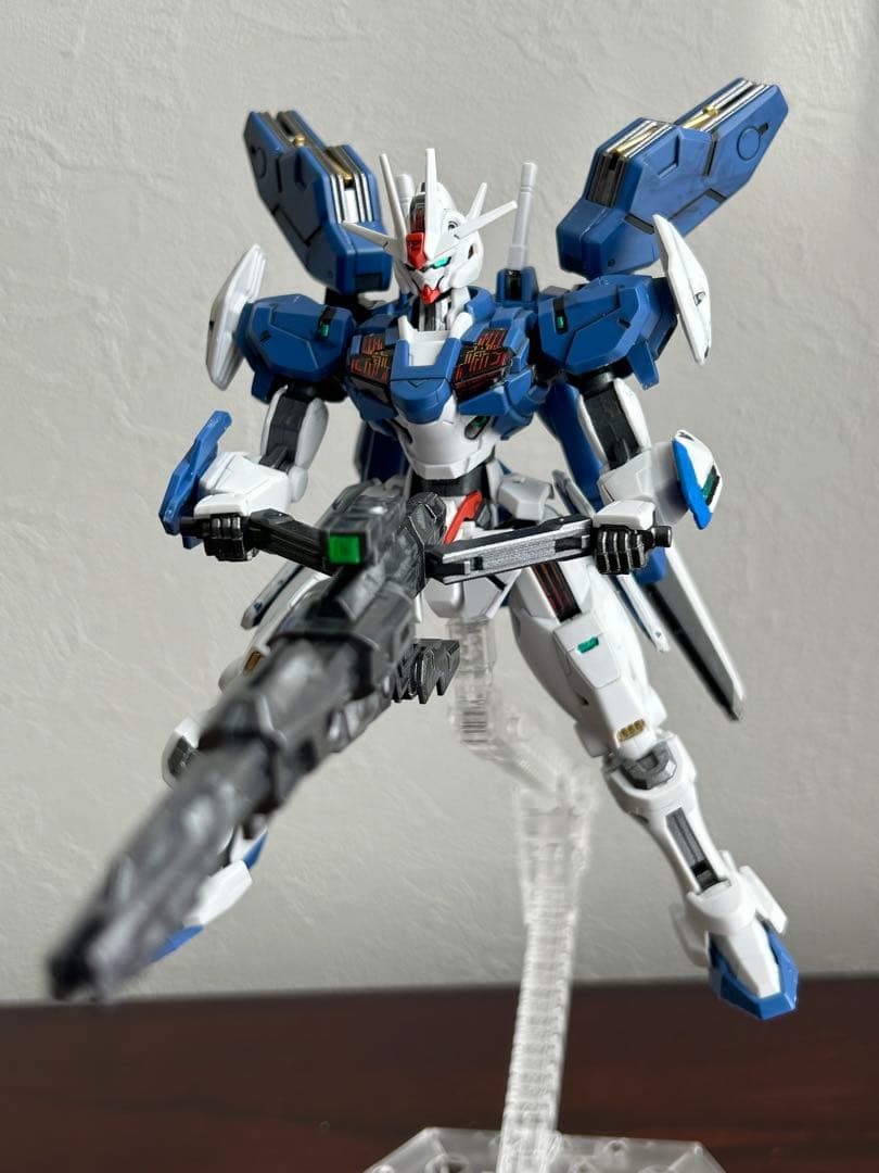 塗装済完成品 HG ガンダムキャリバーン & エアリアル改修型　姉妹ゲンカセット