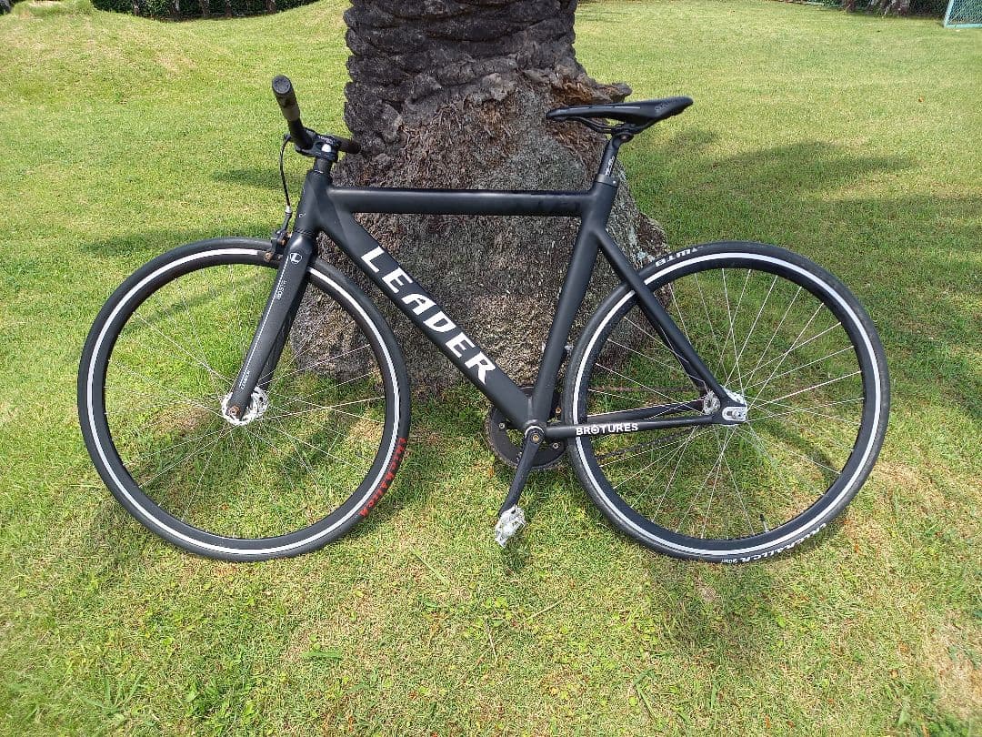 LEADER BIKES　リーダー　725　シングル　ピスト　ブラック　Mサイズ