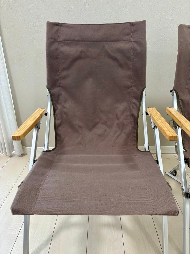  peak【Limted ITEM】ローチェア30 グレー 2脚セット①