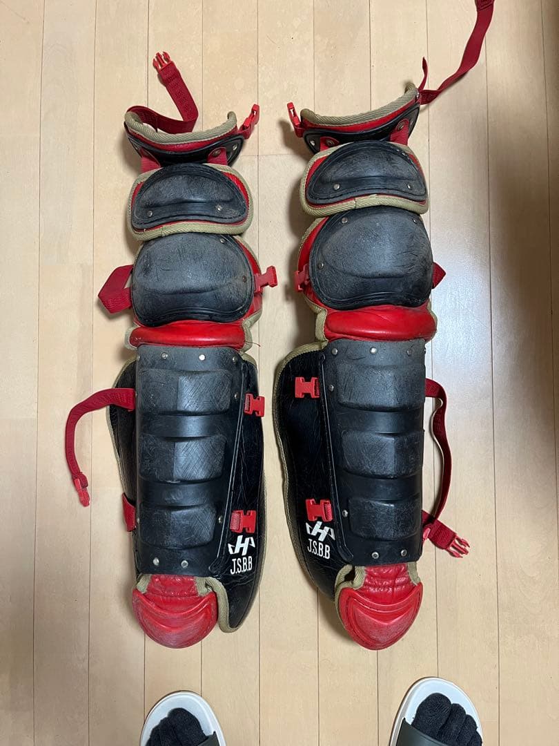 ハタケヤマ 軟式キャッチャー用防具セット 収納袋付き