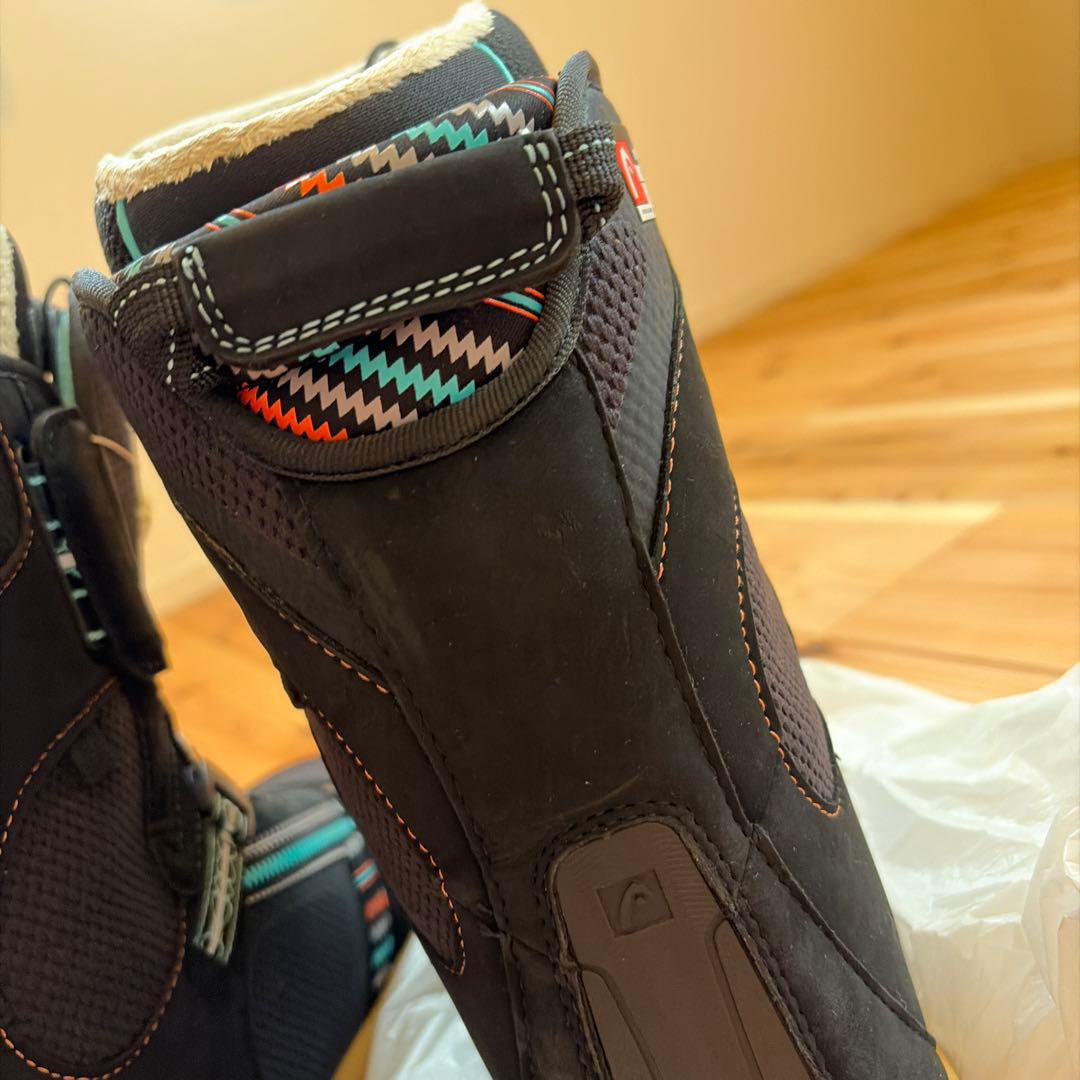 HEAD スノーボードブーツ BOAシステム ブラック 23.5cm