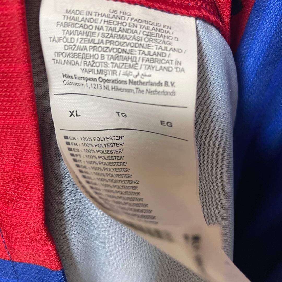 【新品タグ付き】16-17 FCバルセロナ ホーム メッシ XL 正規品