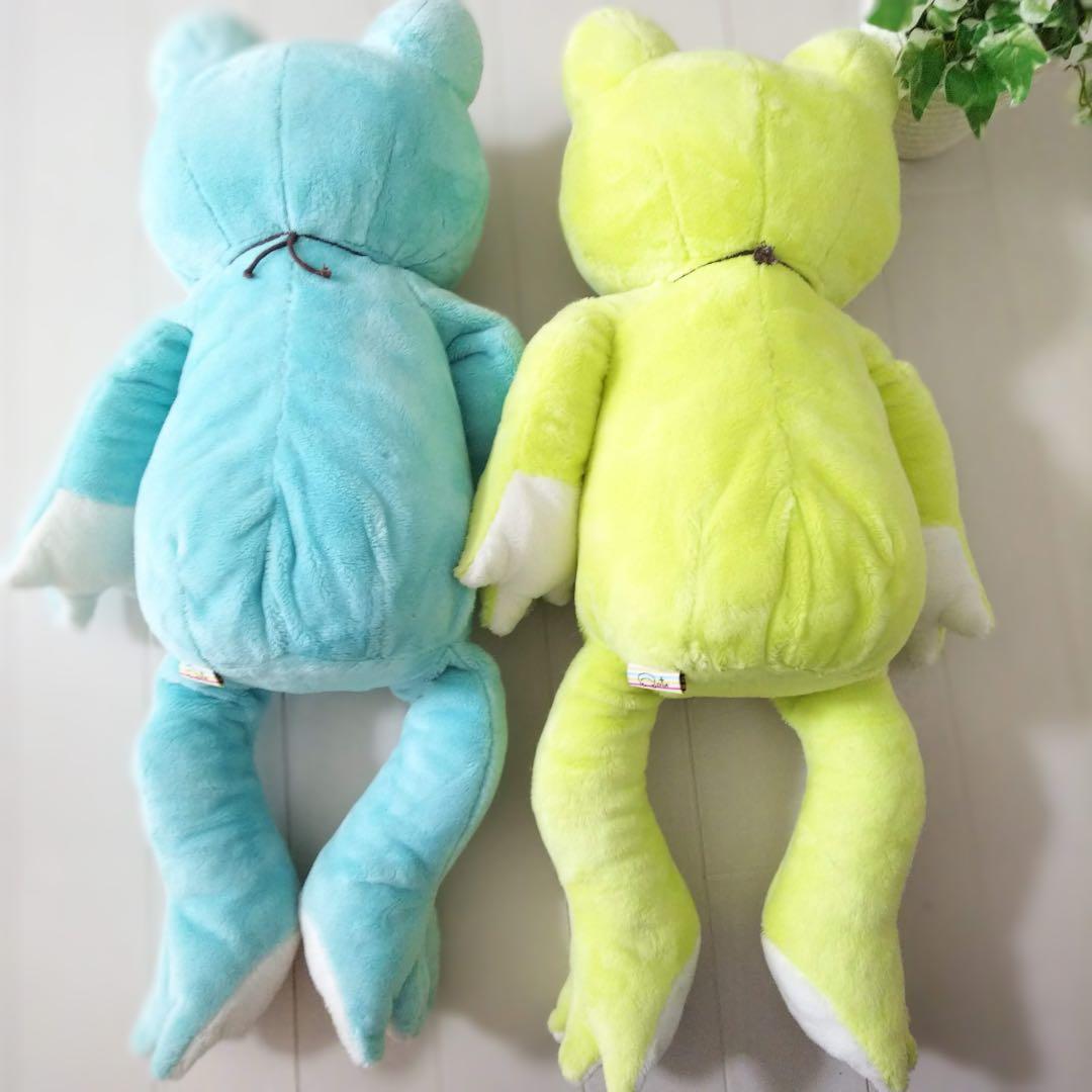 レア かえるのピクルス プラス BIG ぬいぐるみ 2体セット 平成レトロ