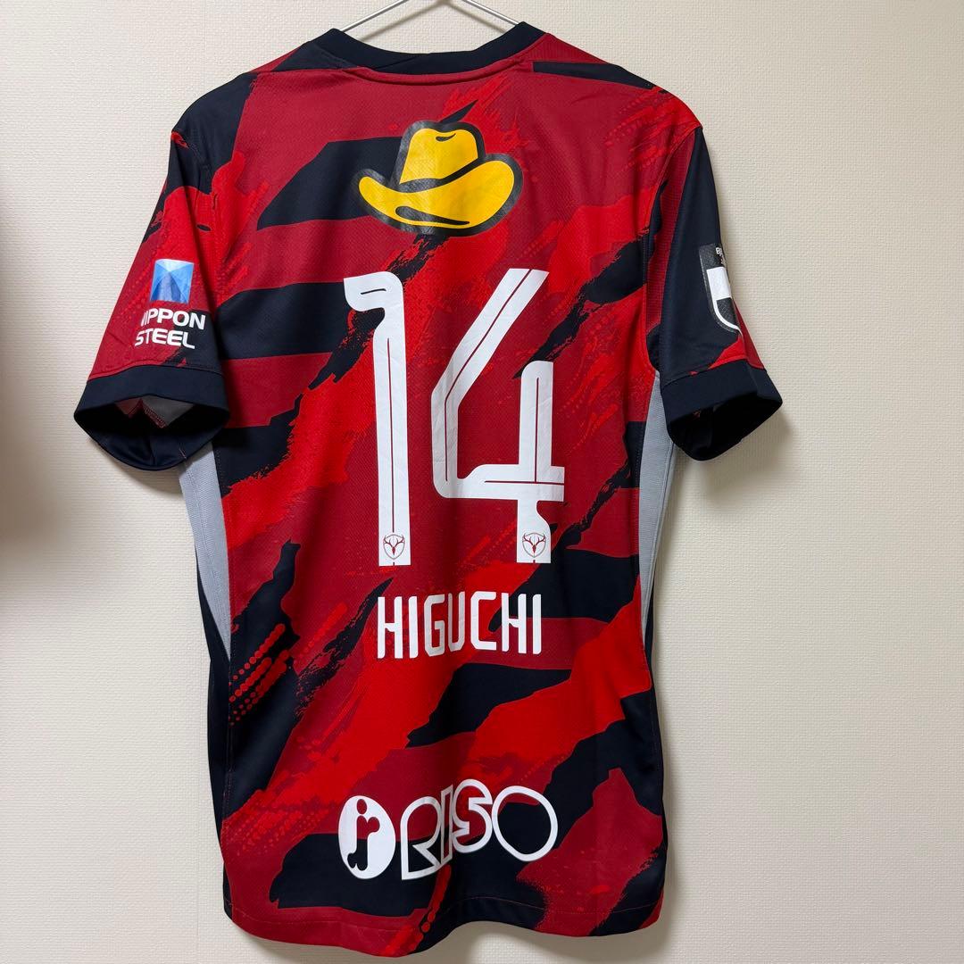 2025鹿島アントラーズ ホームユニフォーム 14番 樋口