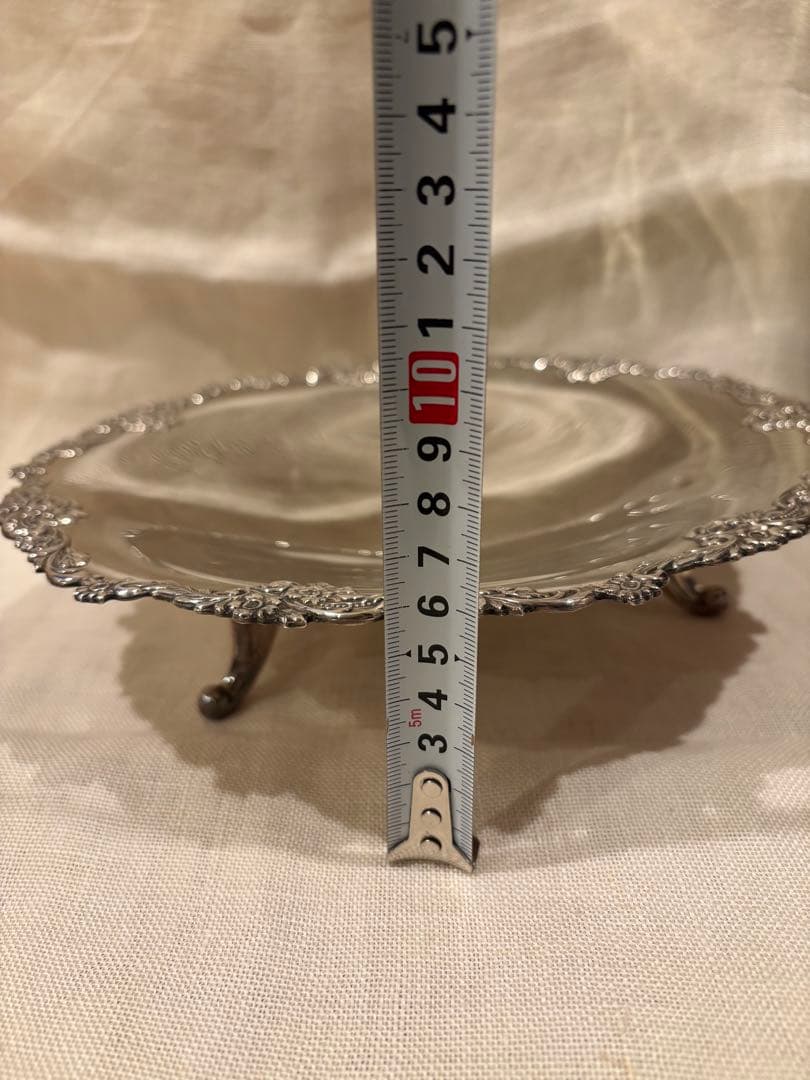 銀製　和光　コンポート皿　トレイ