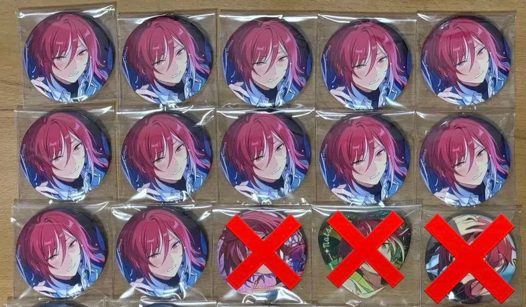 あんさんぶるスターズ あんスタ 缶バッジ リングライト 夏目 つむぎ 宙