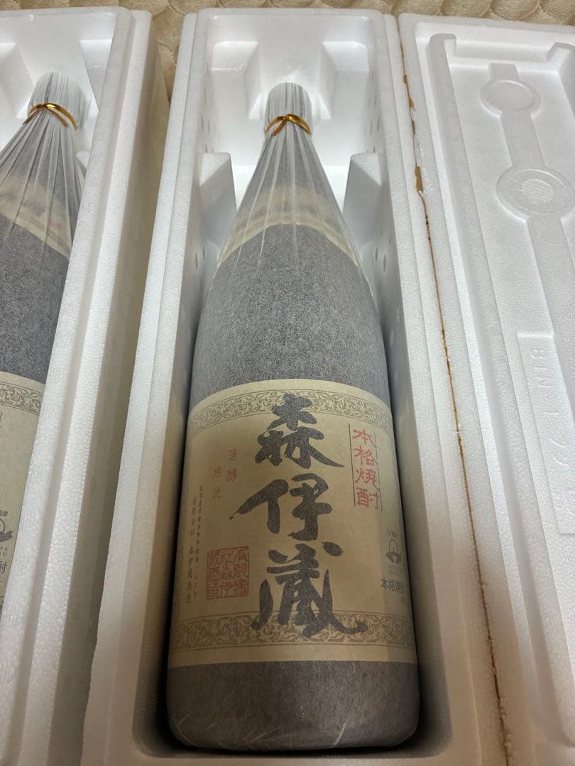 ぱんだ　森伊蔵 焼酎 1800ml 化粧箱入り ２本セット