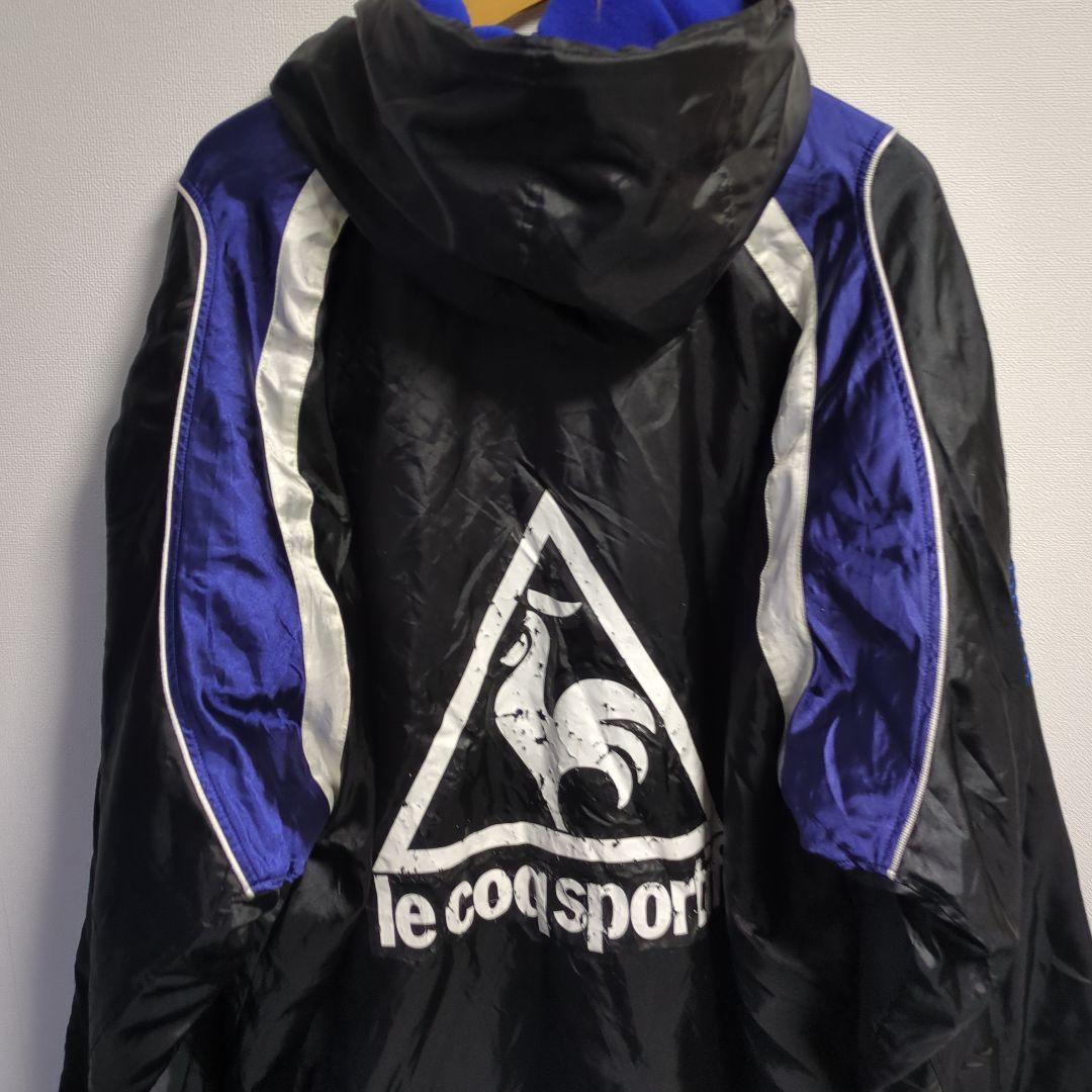 ルコック　ガンバ大阪　初期　ベンチコート　裏地フリース　刺繍ロゴ　デサント　XL