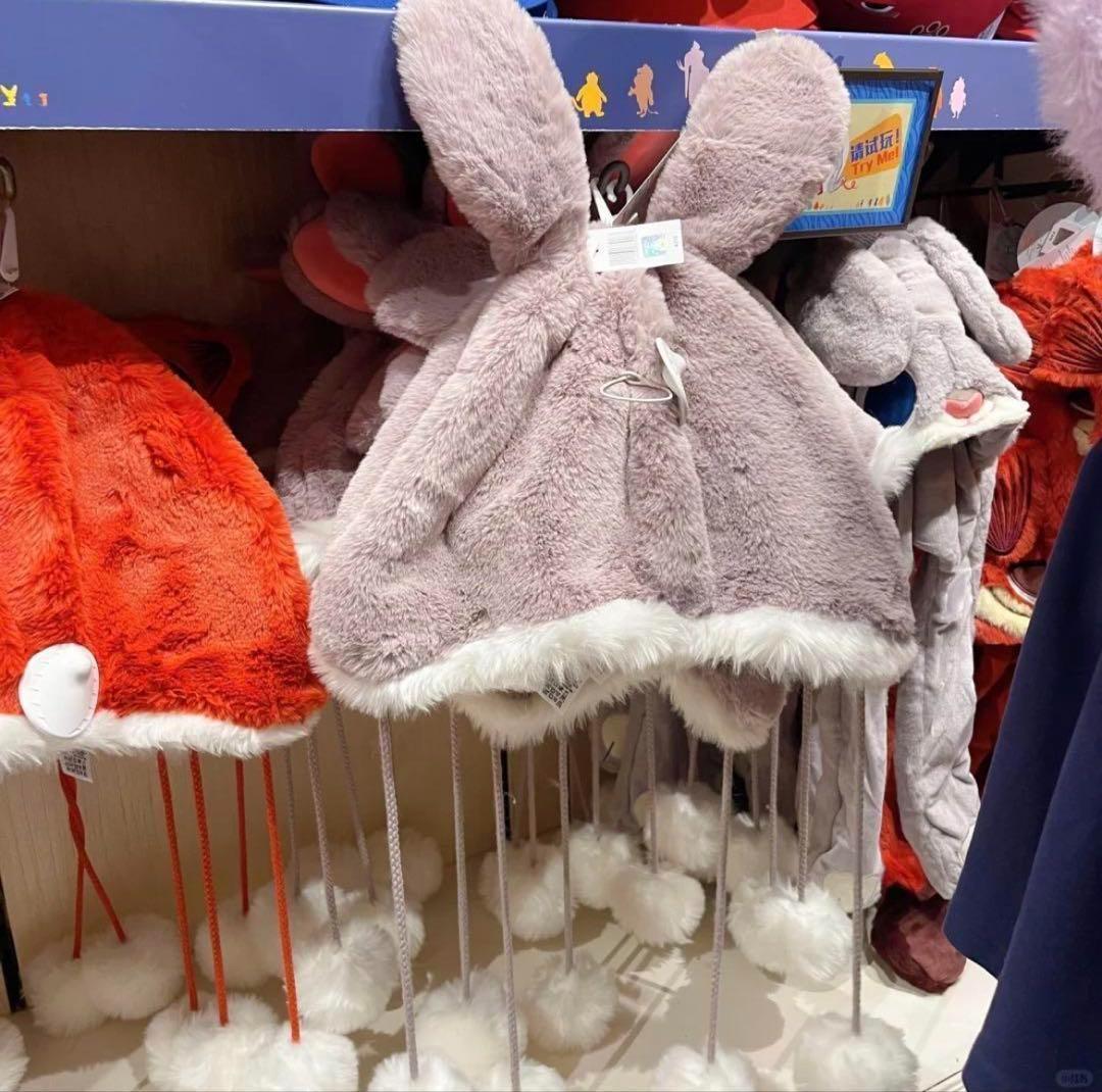 即日発送 ディズニー ズートピア ニック ジュディ ファンキャップ 帽子2点