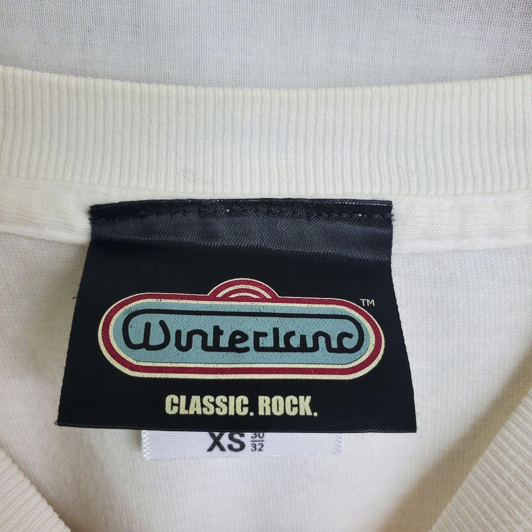 レトロ 当時物 KISS キッス半袖 tシャツ USA製 パンダ 白 バンドT