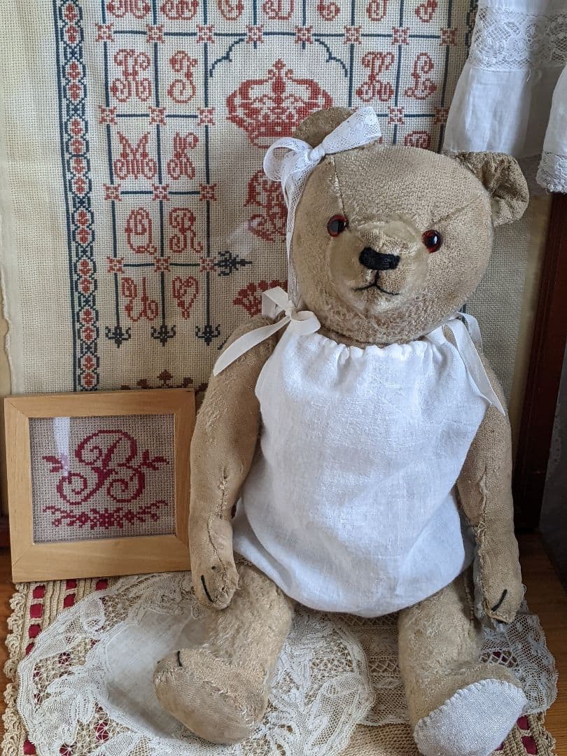 【n】アンティークベア　アンティークテディベア　ハーマン