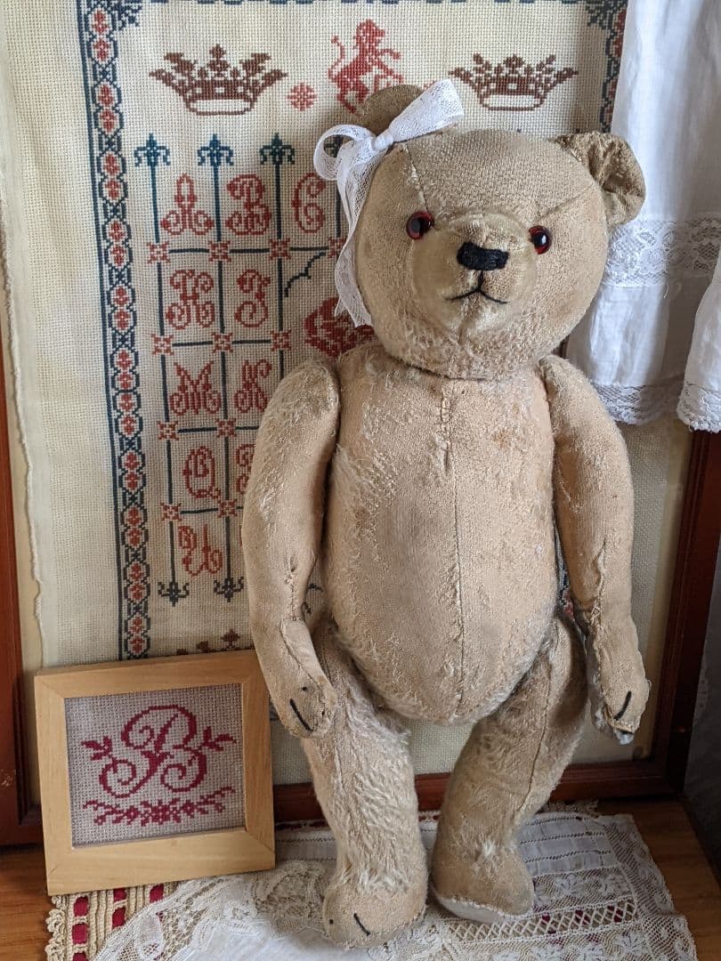 【n】アンティークベア　アンティークテディベア　ハーマン