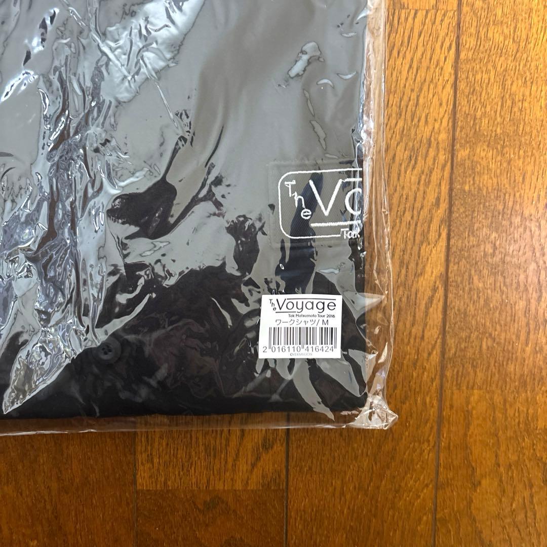 新品未使用 B'z 松本孝弘 The Voyageライブグッズ ワークシャツ