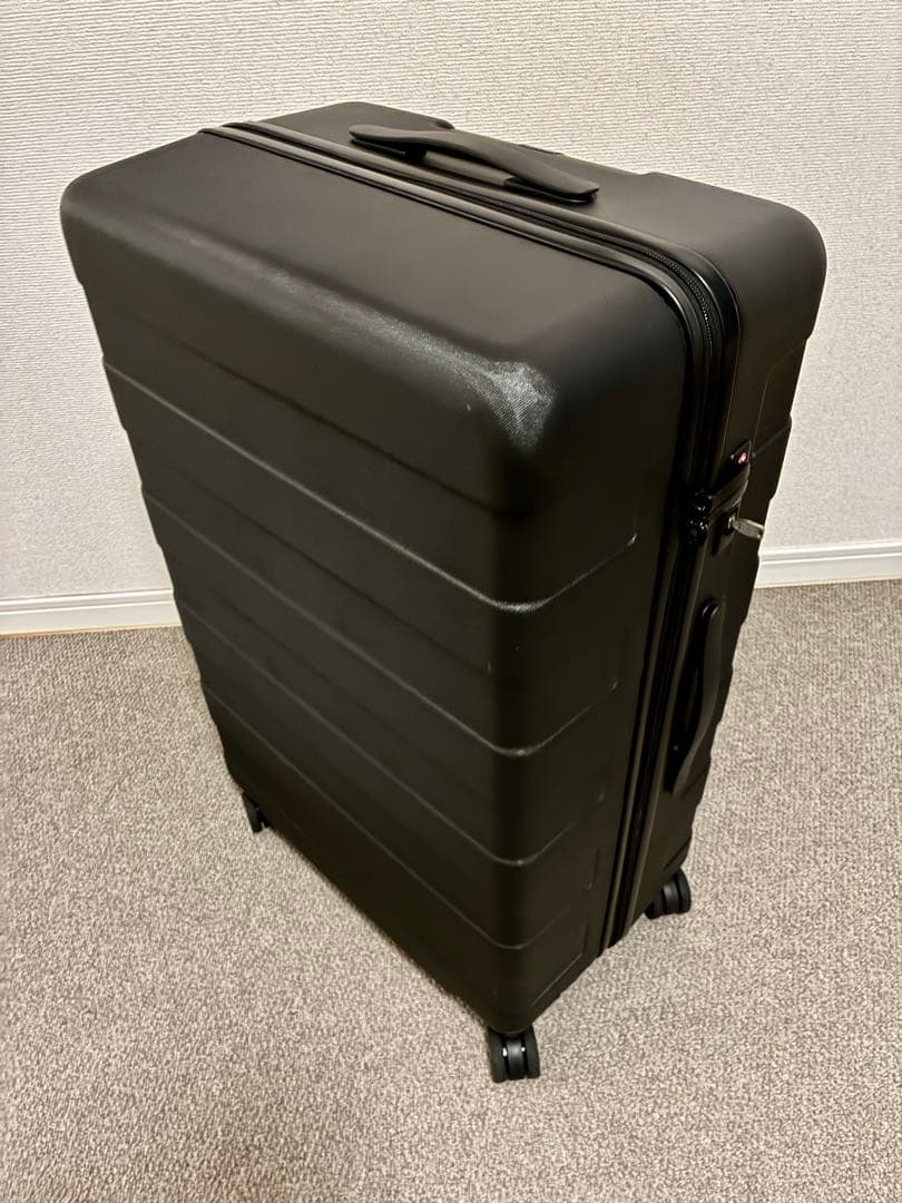 無印良品 バーを自由に調節できるハードキャリーケース（88L） 中古