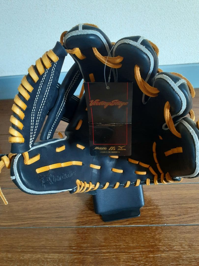 Mizuno 野球用グローブ ブラック/コルク軟式オールラウンド用